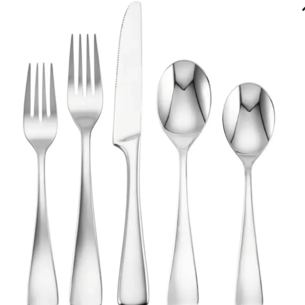 Mikasa Forged‎ Serena 20-Piece Stainless Steel Flatware Set